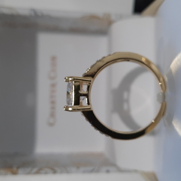 NIB Charter Club CZ Gold Ring - Picture 3 of 6